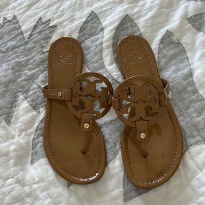 Brown Tory Burch Sandals